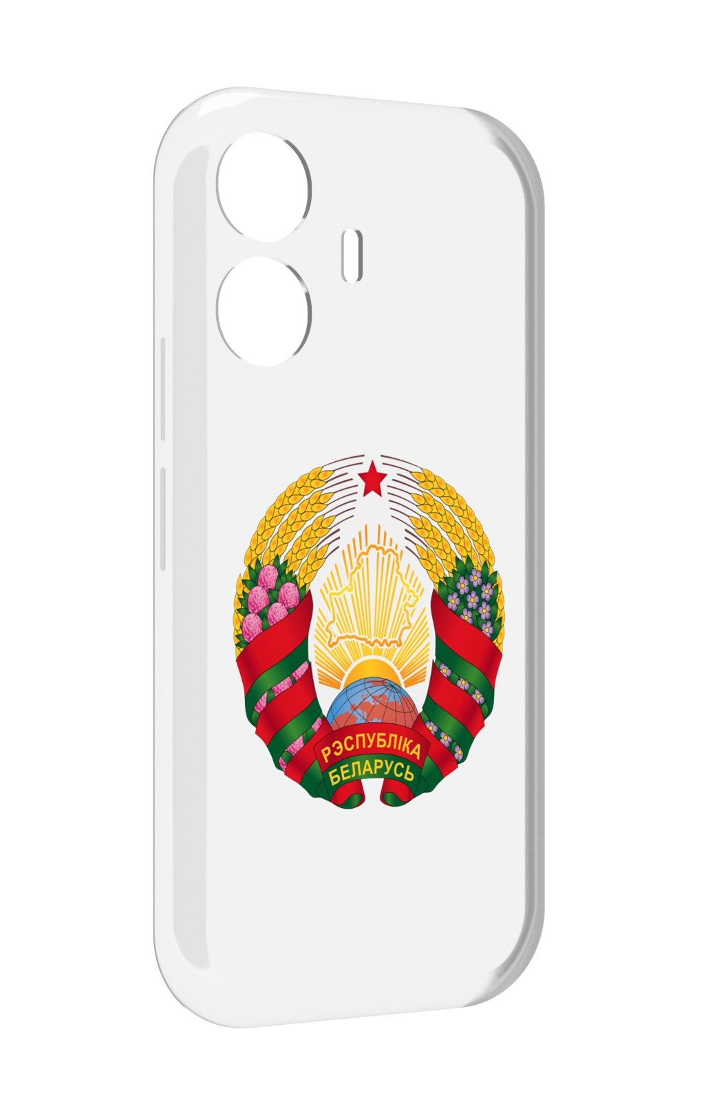 

Чехол MyPads герб-беларуси для Vivo Y77E / Vivo iQOO Z6 Lite, Прозрачный, Tocco