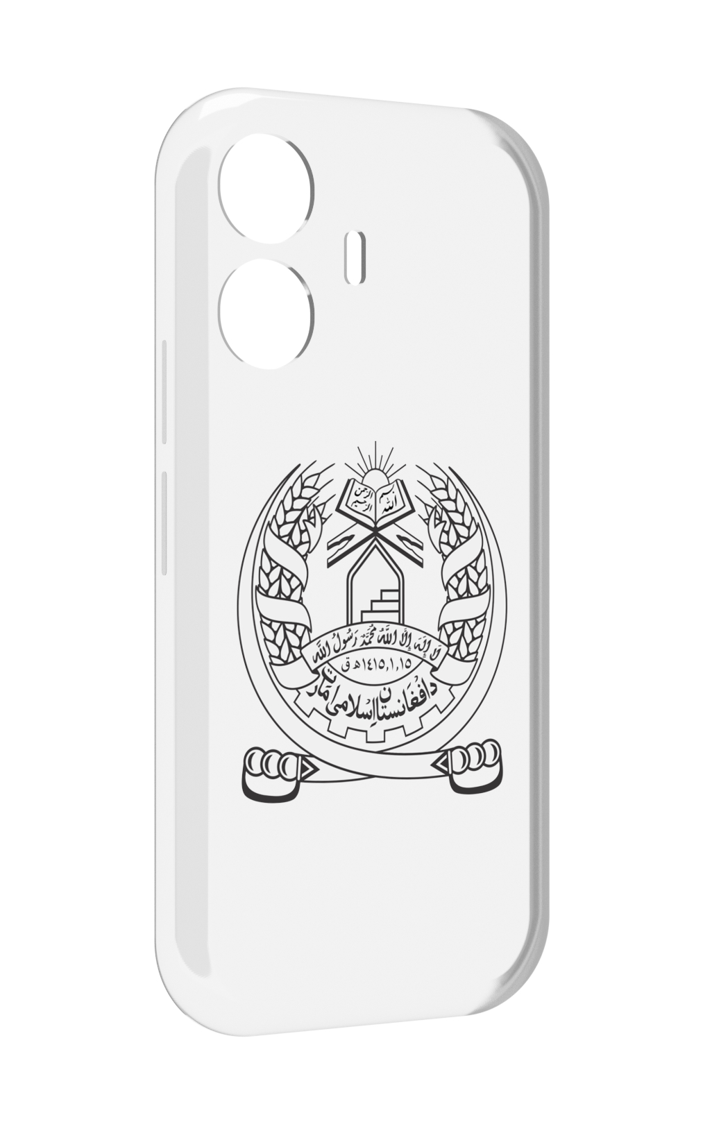 

Чехол MyPads герб-афганистан для Vivo Y77E / Vivo iQOO Z6 Lite, Прозрачный, Tocco