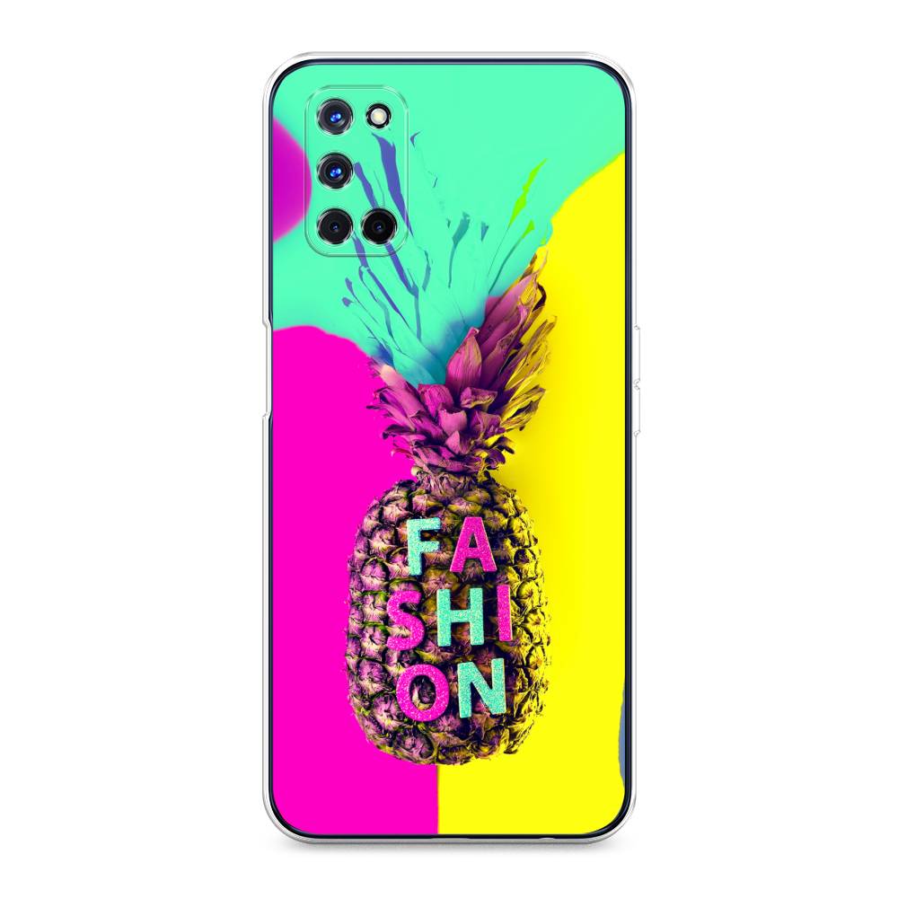 

Чехол Awog на Oppo A52/A72 "Кислотный ананас", Разноцветный, 253150-10