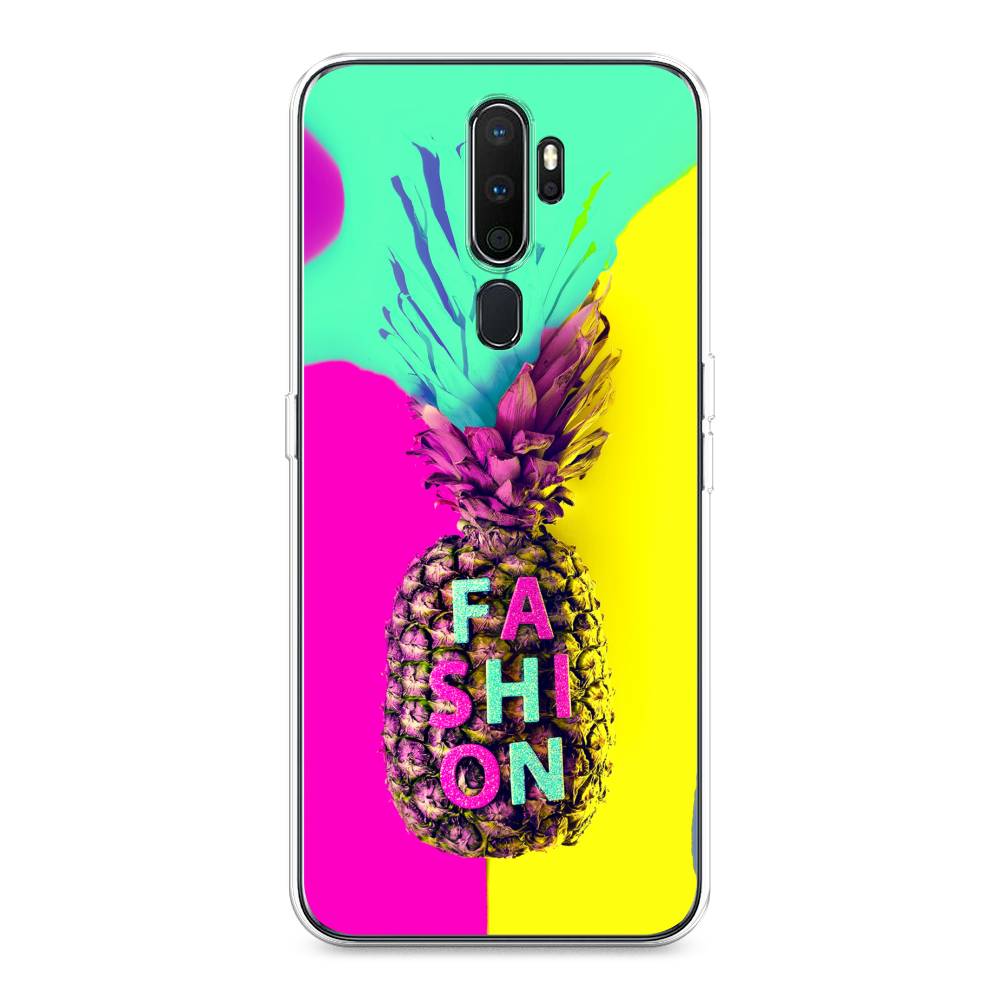 

Чехол Awog на Oppo A5/A9 2020 "Кислотный ананас", Разноцветный, 251350-10