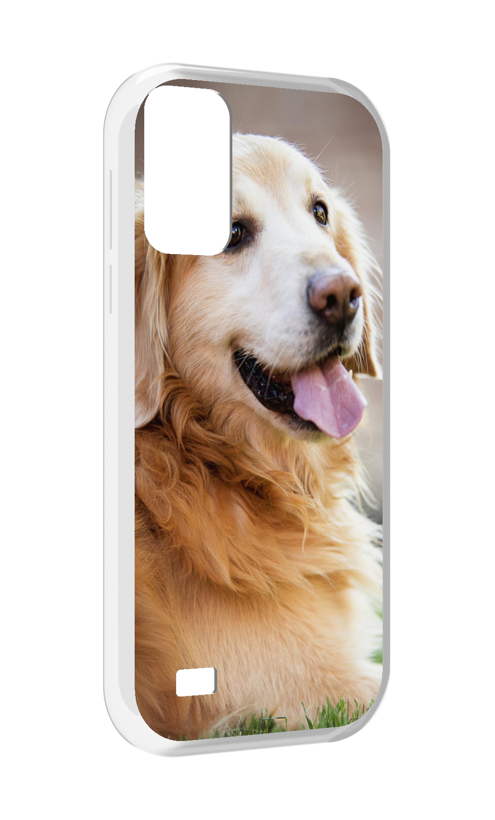 

Чехол MyPads золотистыи ретривер для Oukitel C31, Прозрачный, Tocco