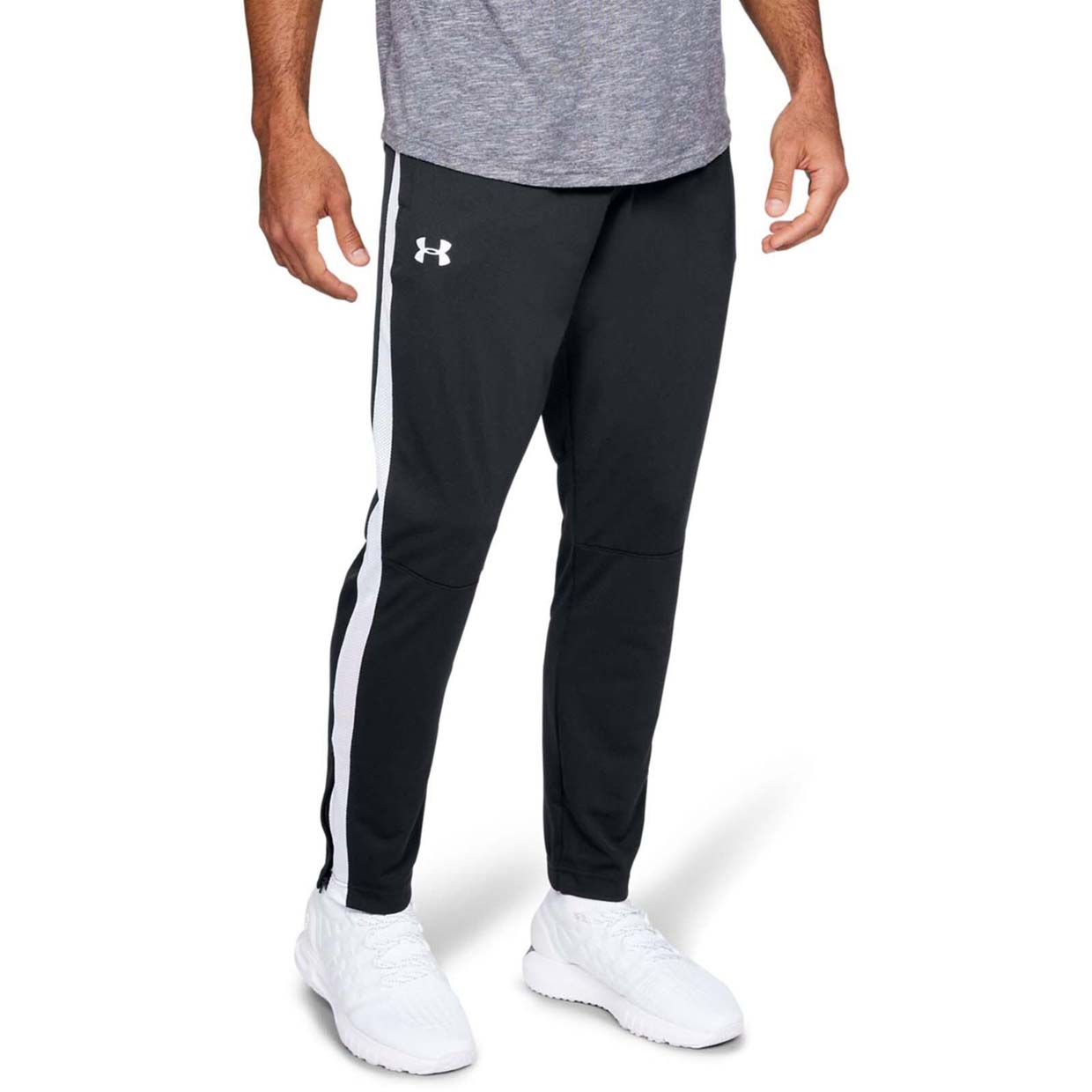 фото Спортивные брюки мужские under armour pique oh lz knit черные l