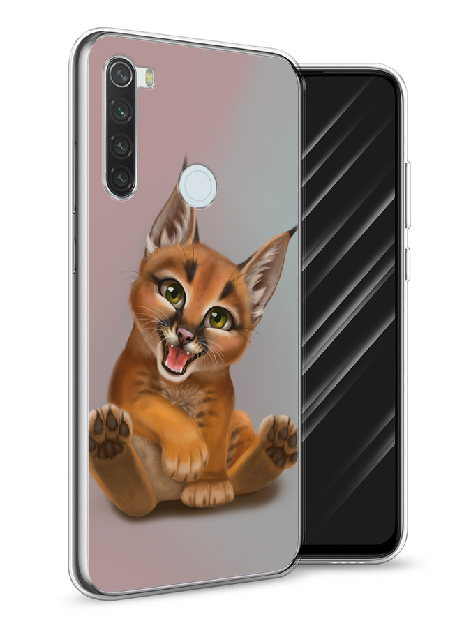 

Чехол Awog на Xiaomi Redmi Note 8T "Малыш рыси", Разноцветный, 37450-1