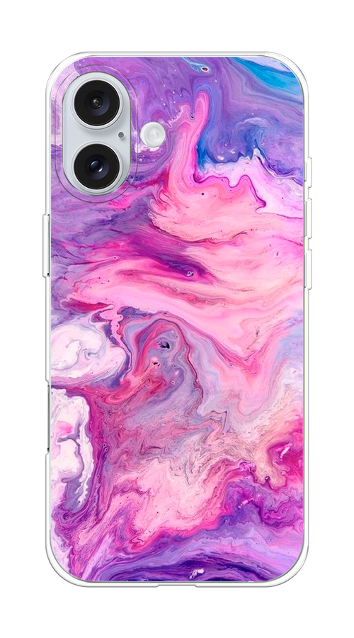 

Чехол на Apple iPhone 16 Plus "Нежно-розовая абстракция", Розовый, 16150-1
