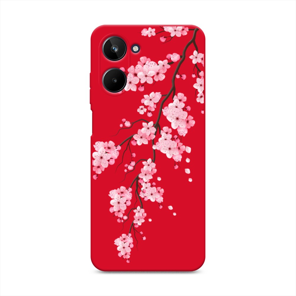 

Чехол Awog на Realme 10 4G "Розовая сакура", Розовый;белый;коричневый, 2512153-1