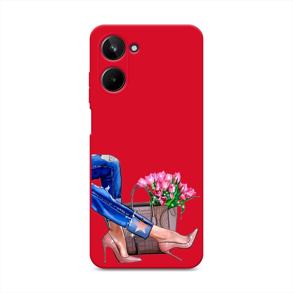 

Чехол Awog на Realme 10 4G "Каблучки", Синий, 2512153-1