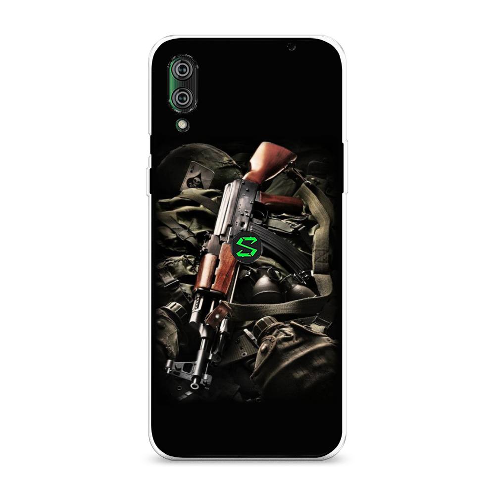 

Чехол Awog на Xiaomi Black Shark 2/2 Pro "Автомат", Разноцветный, 36450-5