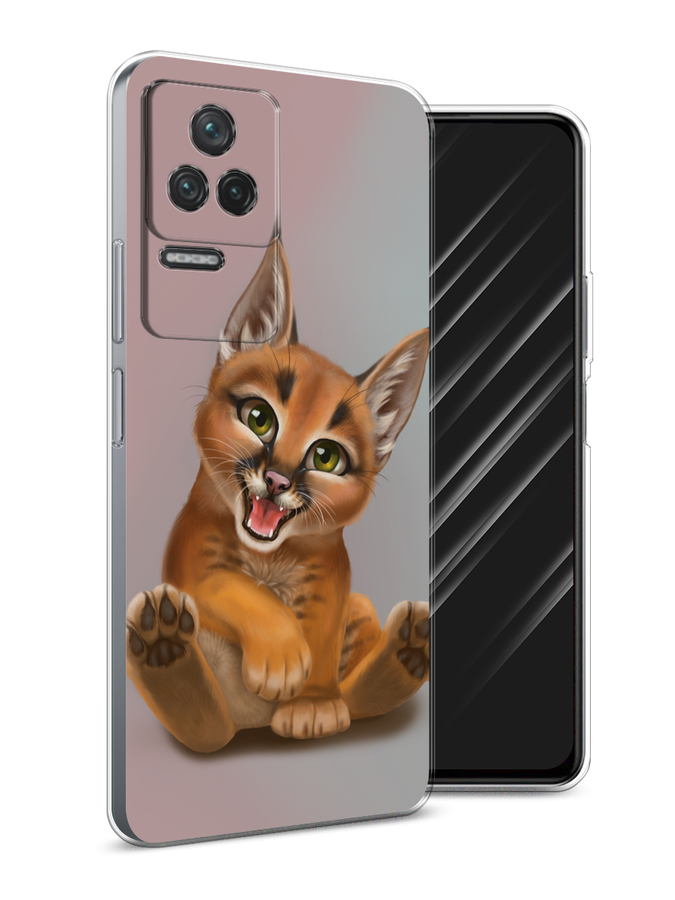 

Чехол Awog на Poco F4/Redmi K40S "Малыш рыси", Разноцветный, 314650-1