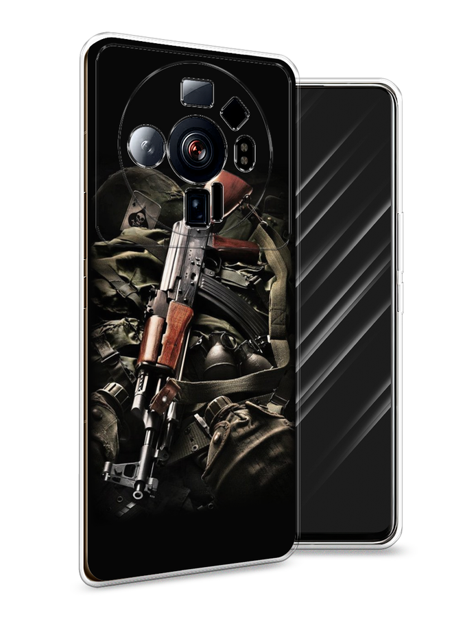 

Чехол Awog на Xiaomi 12S Ultra "Автомат", Разноцветный, 314550-5