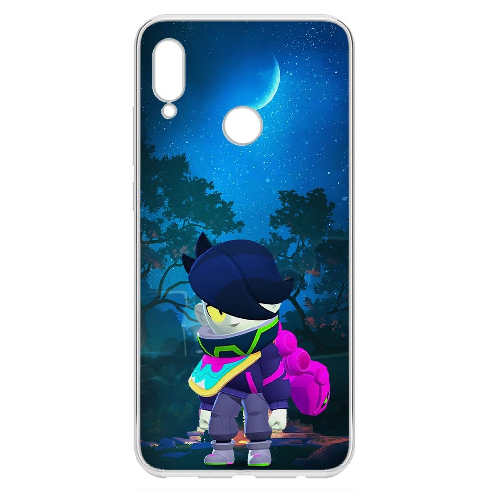 

Чехол-накладка Brawl Stars-Орочи Эдгар для Huawei P Smart (2019), Прозрачный