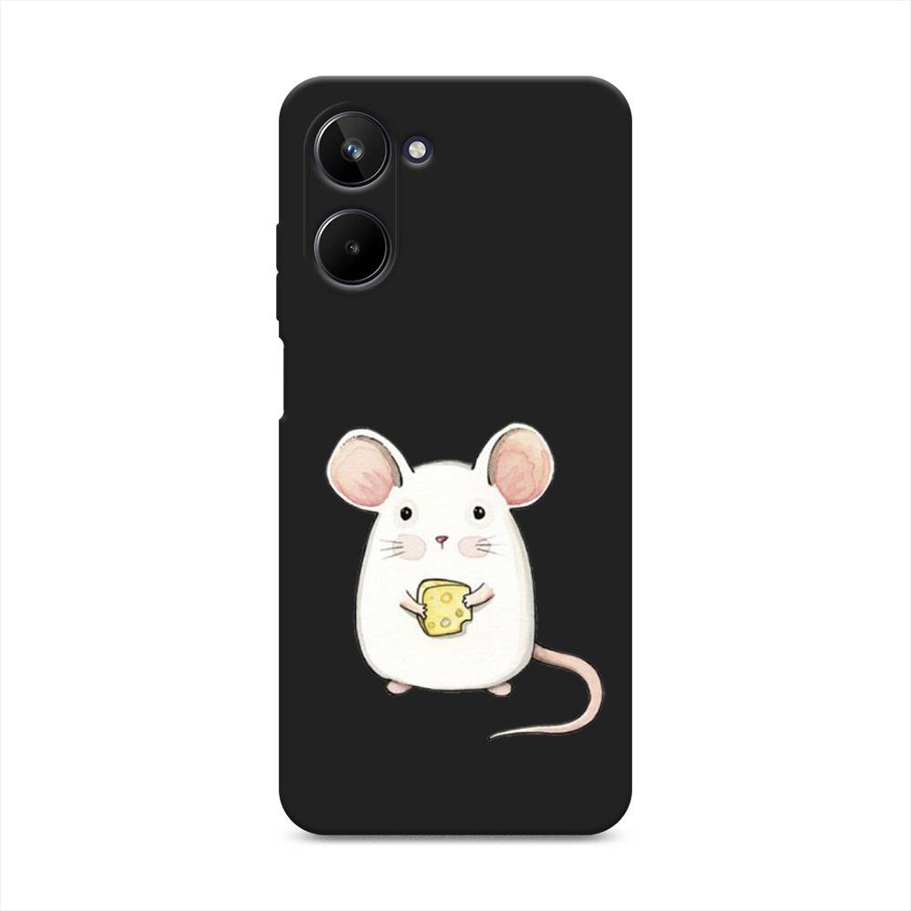 

Чехол Awog на Realme 10 4G "Мышка", Белый, 2512152-1