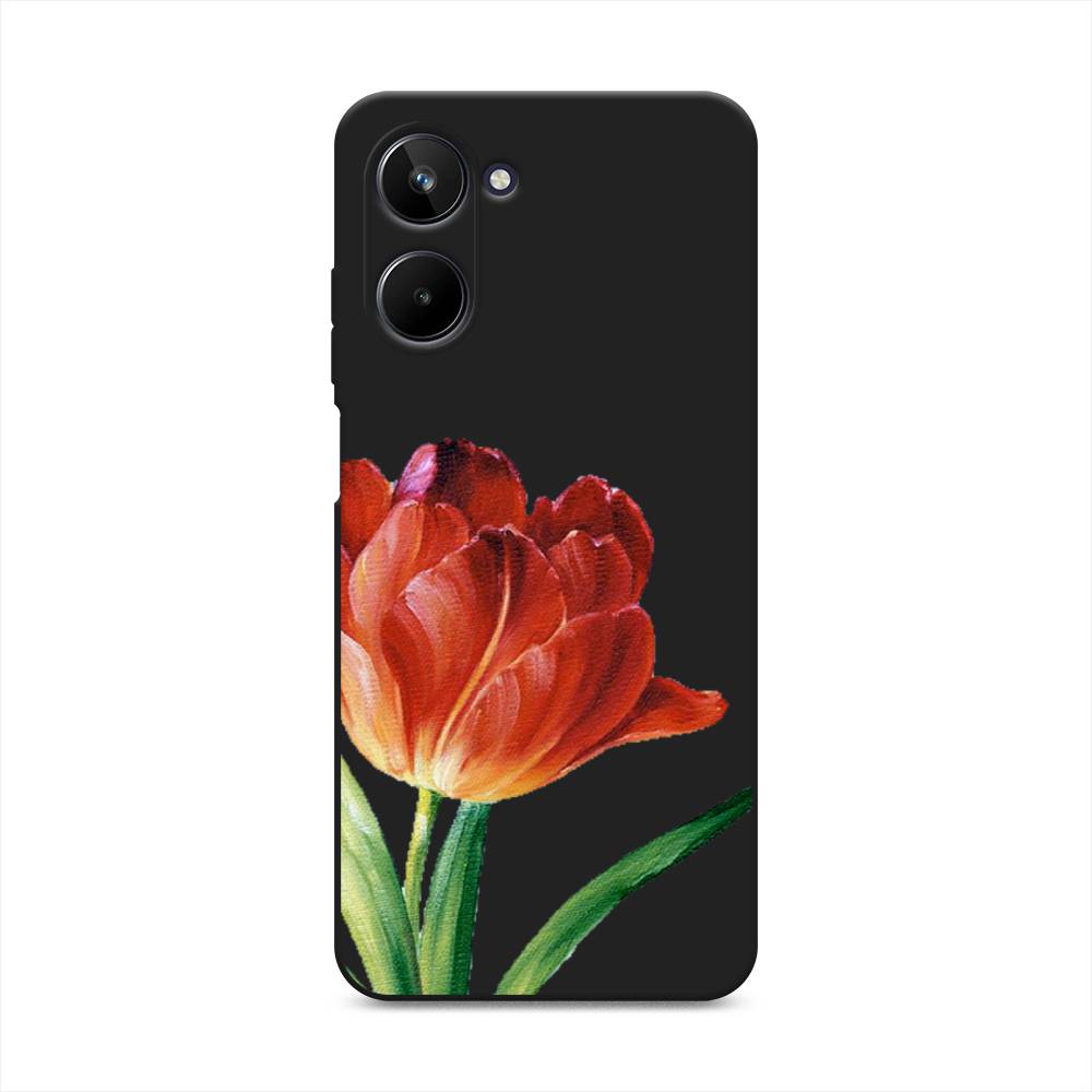 

Чехол Awog на Realme 10 4G "Красный тюльпан", Оранжевый;зеленый, 2512152-1