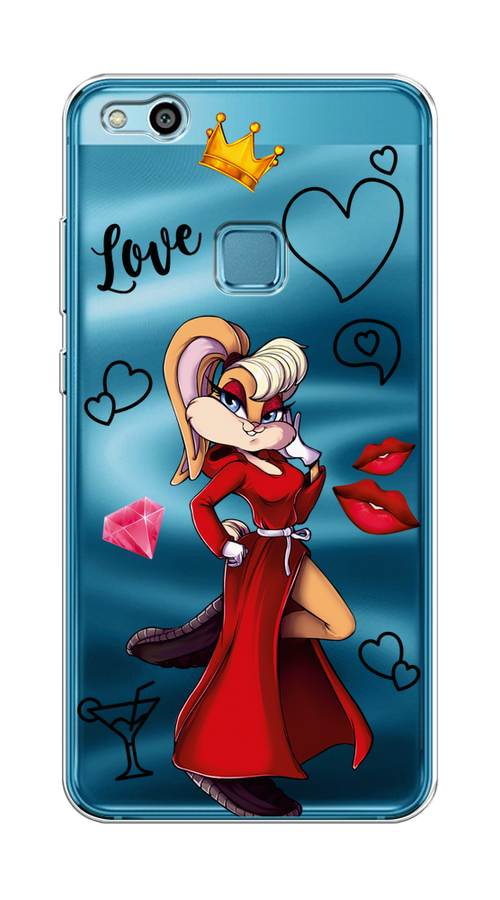 

Чехол на Huawei P10 Lite "Rich Lola Bunny", Красный;бежевый;оранжевый, 61350-6