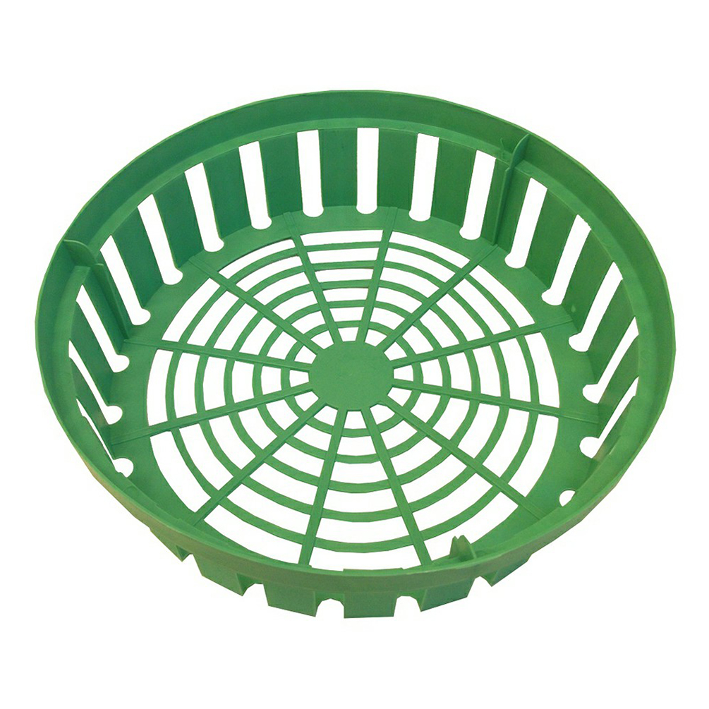 Корзина для посадки луковиц ГазонCity 30 см круглая зеленая