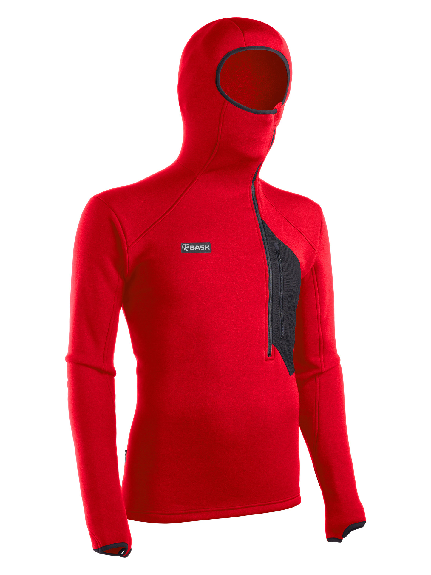 

Термобелье фуфайка BASK PS Explorer Hood V2 красная 52, Красный, PS Explorer Hood V2