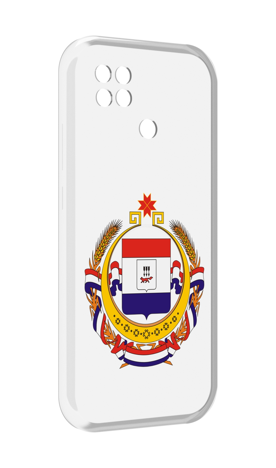 

Чехол MyPads герб-мордовия-саранск для Xiaomi Poco C40, Прозрачный, Tocco