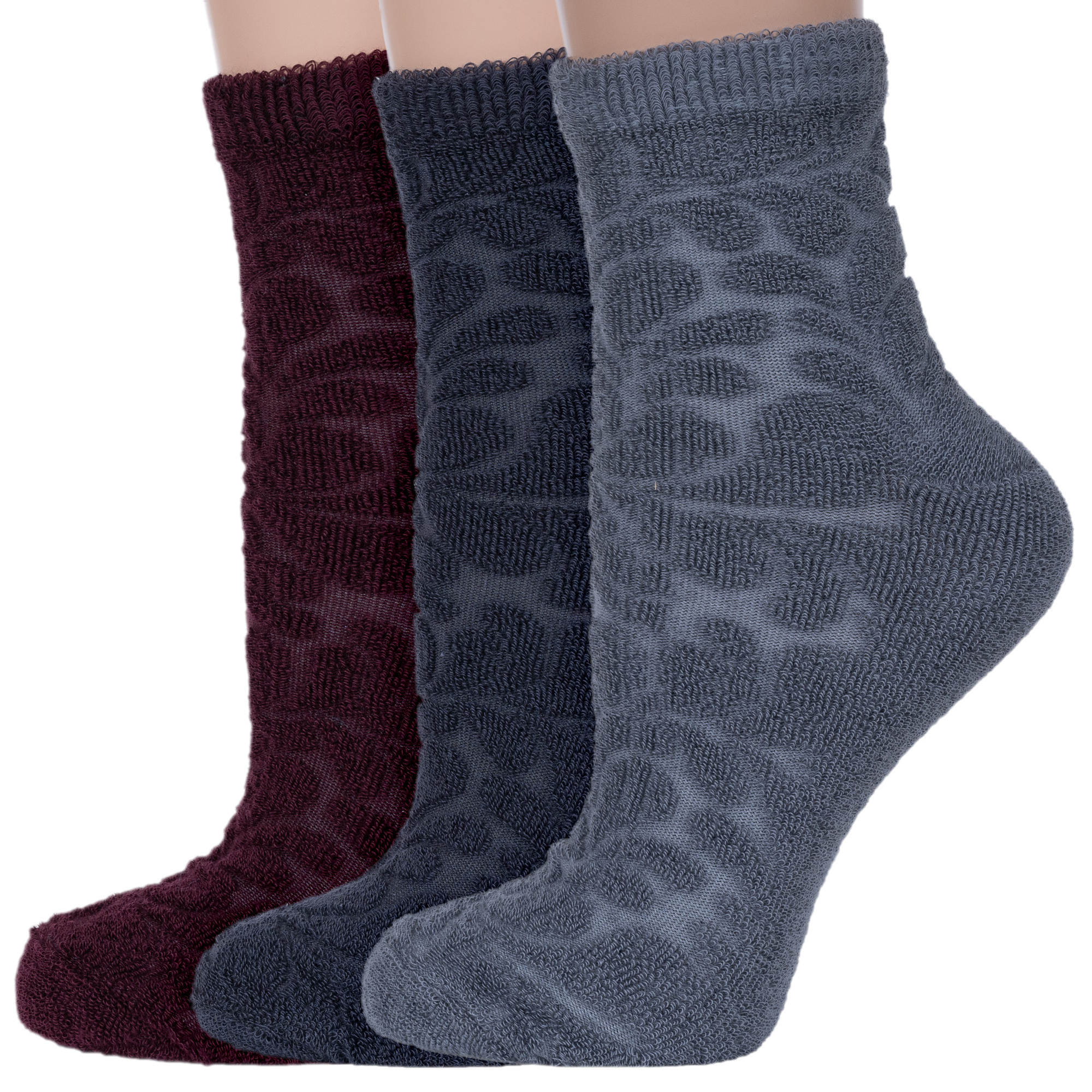 

Носки детские Rusocks 3-Д-33301 цв. серый; бордовый р. 22-24, 3-Д-33301