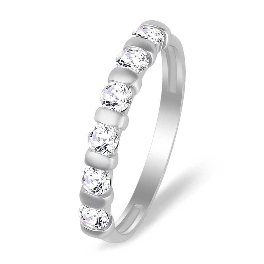 

Кольцо женское из серебра с фианитом 585Gold 701008272, р. 18, 701008272