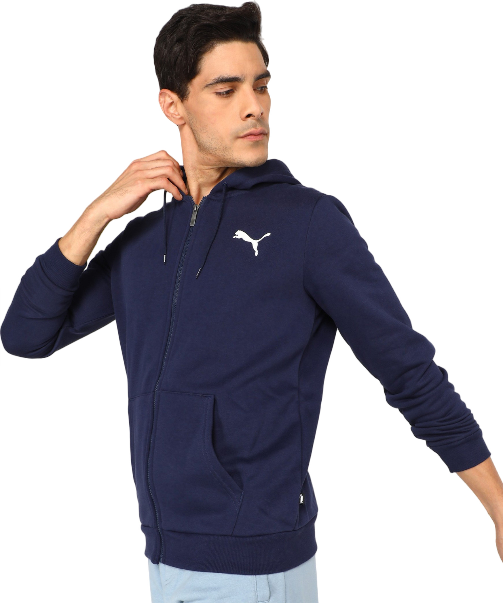 

Толстовка мужская PUMA ESS Small Logo Fz Hoodie Fl синяя 2XL, Синий, ESS Small Logo Fz Hoodie Fl