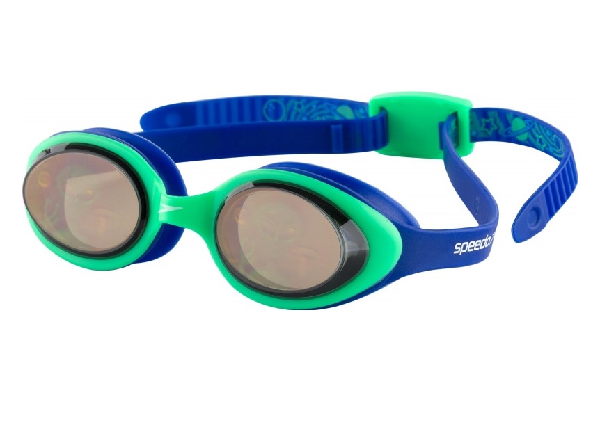 

Очки для плавания детские Speedo Illusion 3D PRT JU фиолетовый/зеленый, Illusion 3D PRT JU
