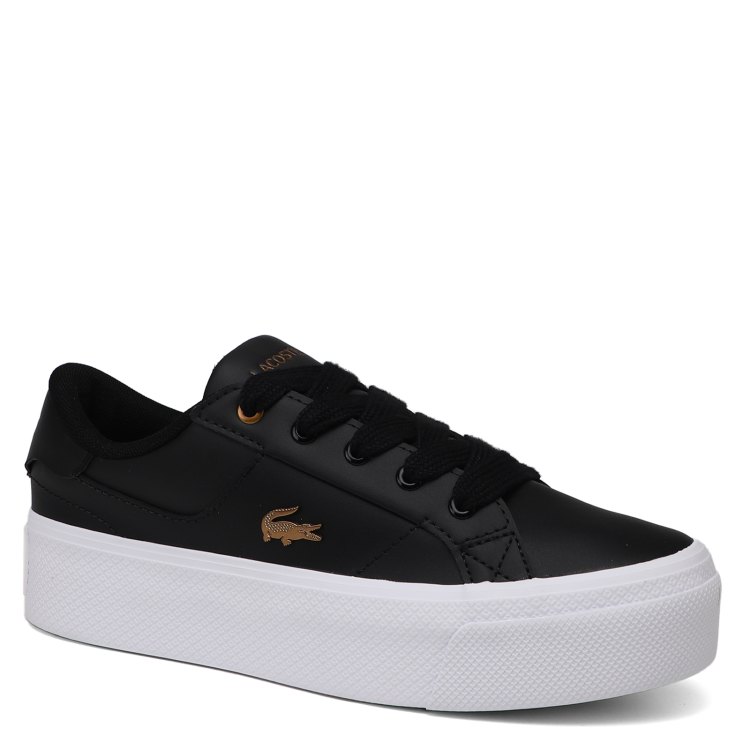 

Кеды женские Lacoste 745CFA0013 черные 36 EU, Черный, 745CFA0013