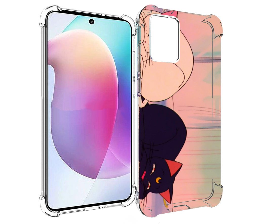 

Чехол MyPads спящие коты для Motorola Edge 30 Neo, Прозрачный, Tocco