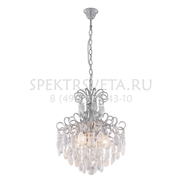 

Crystal Lux Люстра подвесная SEVILIA_SP4_SILVER Crystal Lux