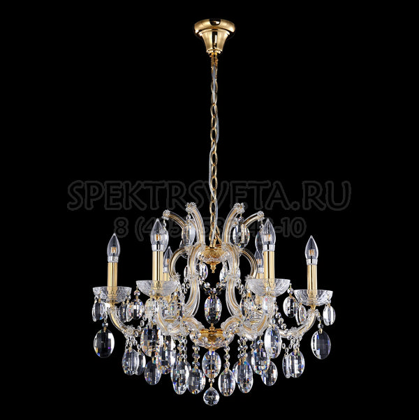 

Crystal Lux Люстра подвесная HOLLYWOOD_SP6_GOLD Crystal Lux