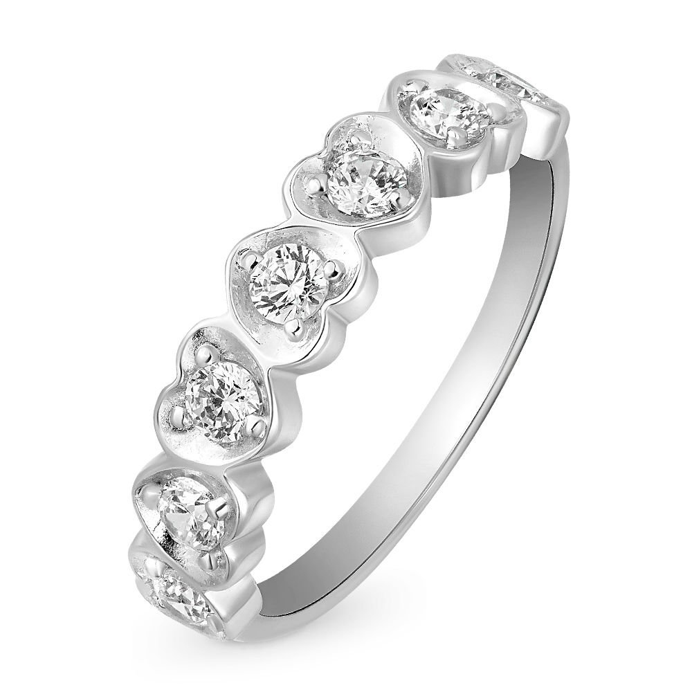 

Кольцо женское из серебра с фианитом 585Gold 701004295, р, 701004295