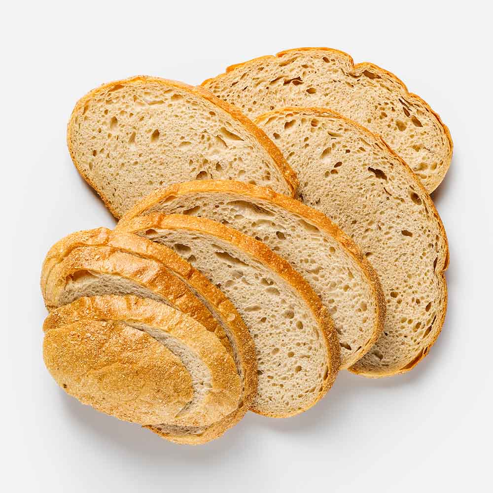 Хлеб ржано-пшеничный Самокат Крестьянский бездрожжевой, заварной, подовый, 300 г
