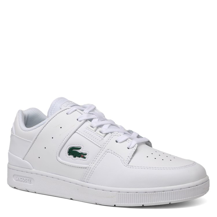 

Кеды мужские Lacoste 741SMA0027 белые 43 EU, Белый, 741SMA0027