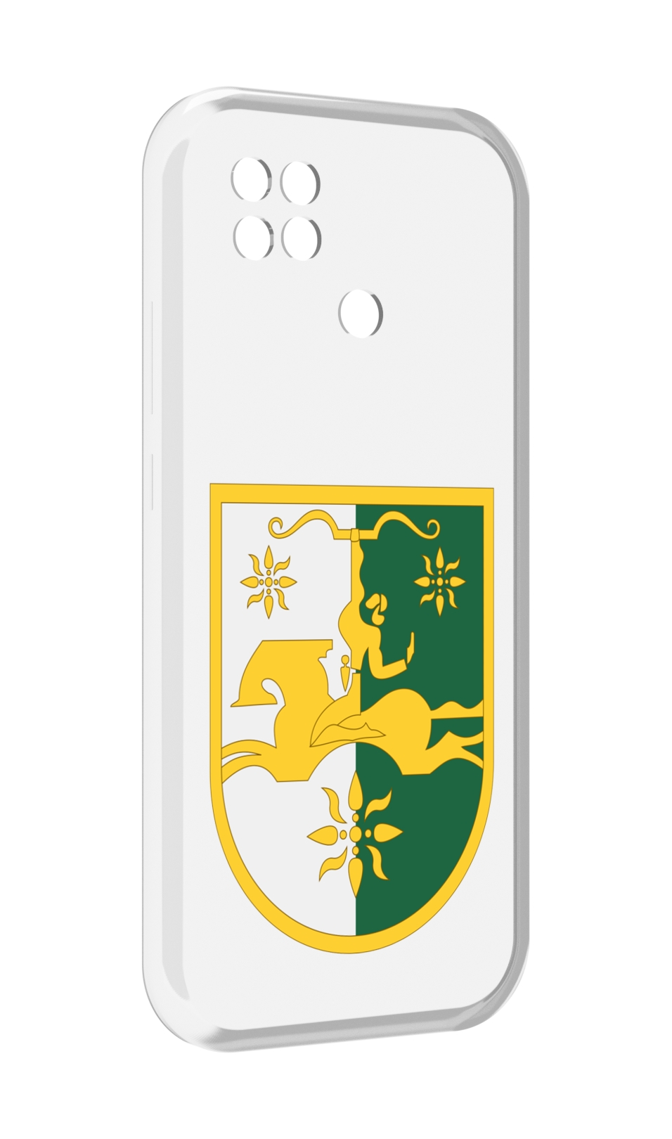 

Чехол MyPads герб-абхазии для Xiaomi Poco C40, Прозрачный, Tocco