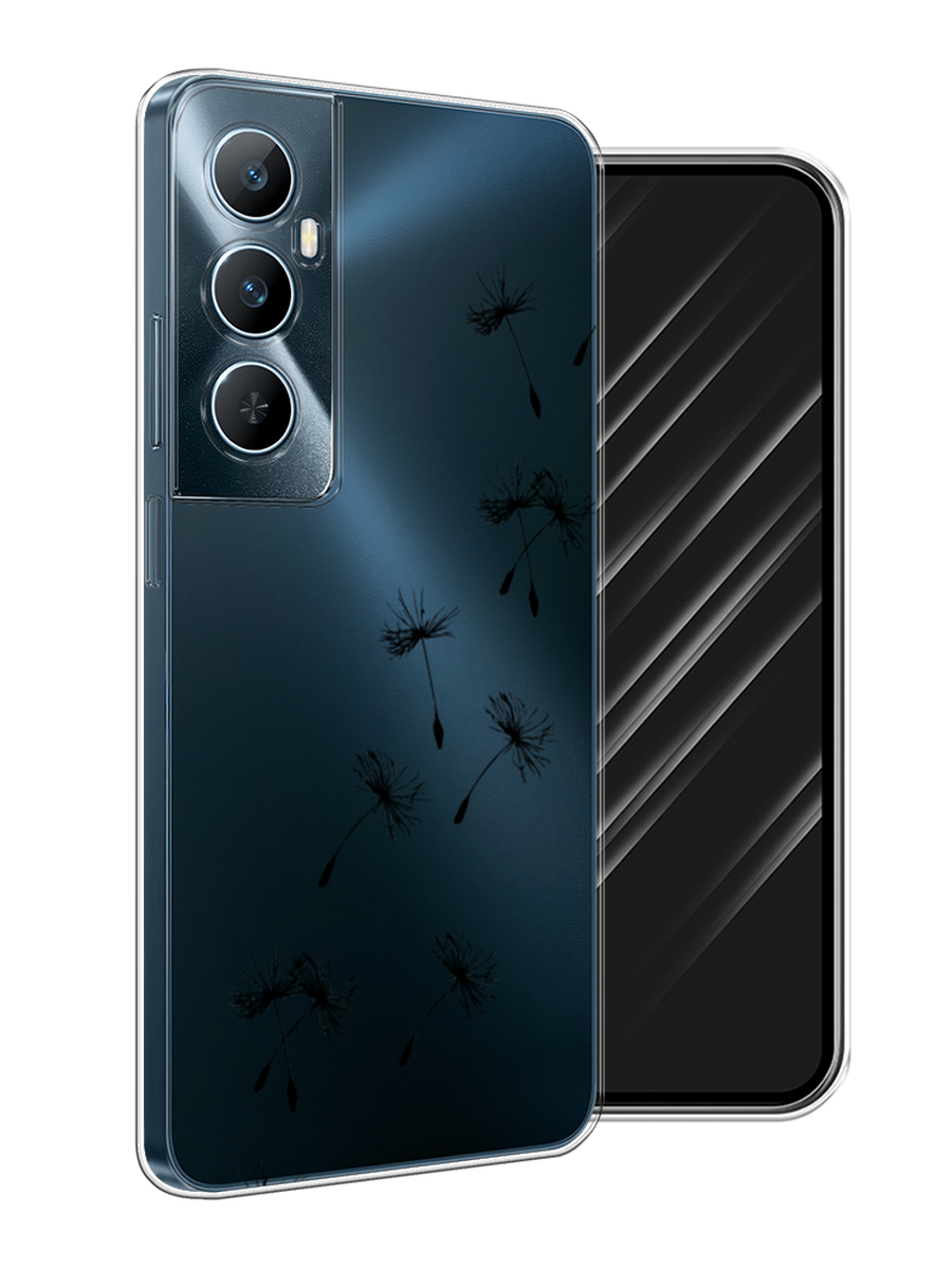 

Чехол Awog на Realme C65 "Летящие одуванчики", Черный, 2516750-1