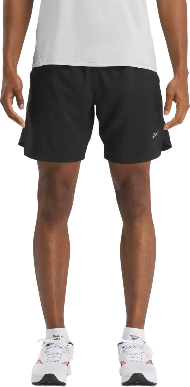 

Спортивные шорты мужские Reebok RUNNING SHORT черные M, Черный, RUNNING SHORT