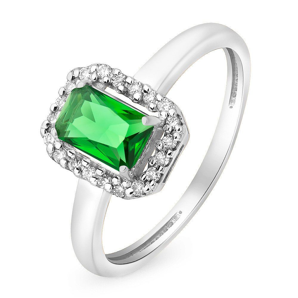 

Кольцо женское из серебра с фианитом 585Gold 701008762, р, 701008762