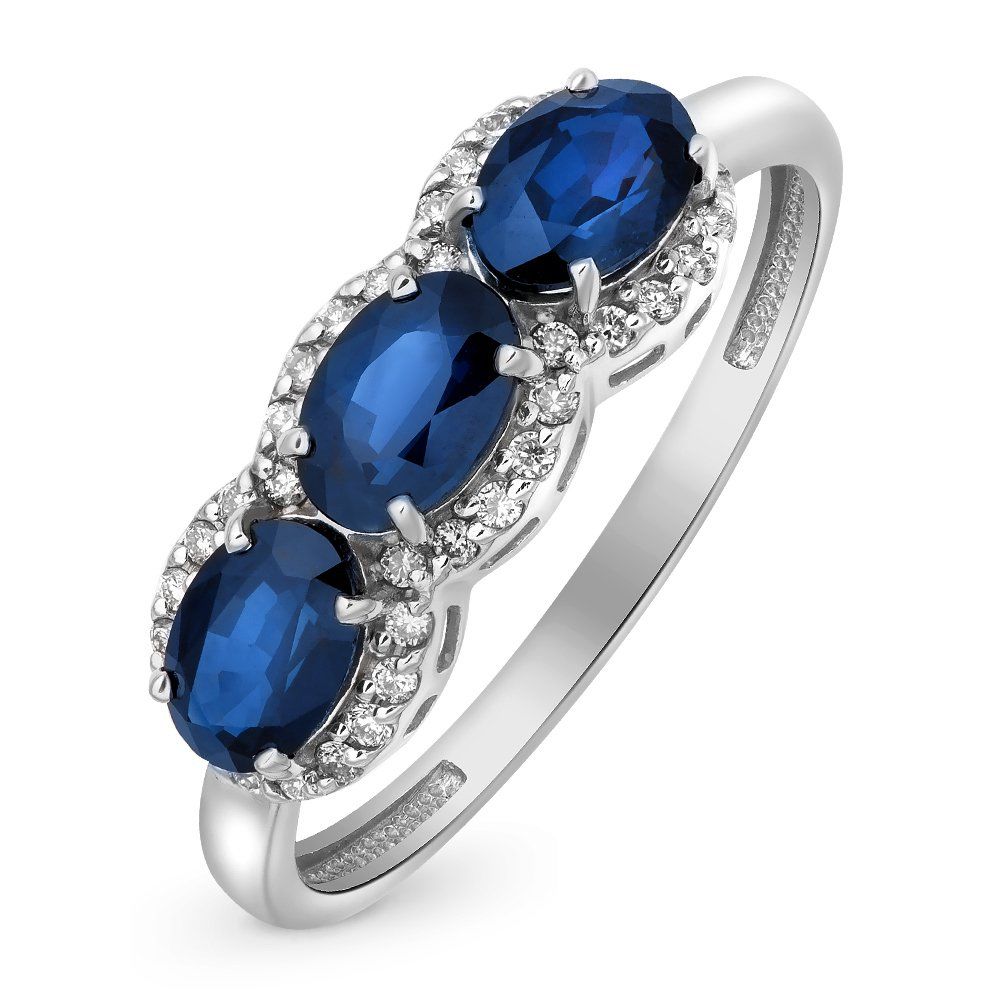 

Кольцо женское из серебра с фианитом 585Gold 701008719, р, 701008719