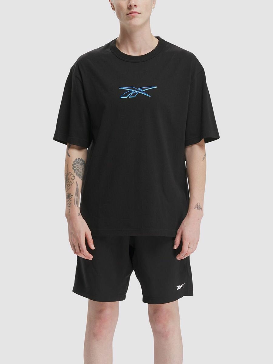 Футболка мужская Reebok CL UNIFORM BL TEE черная XL