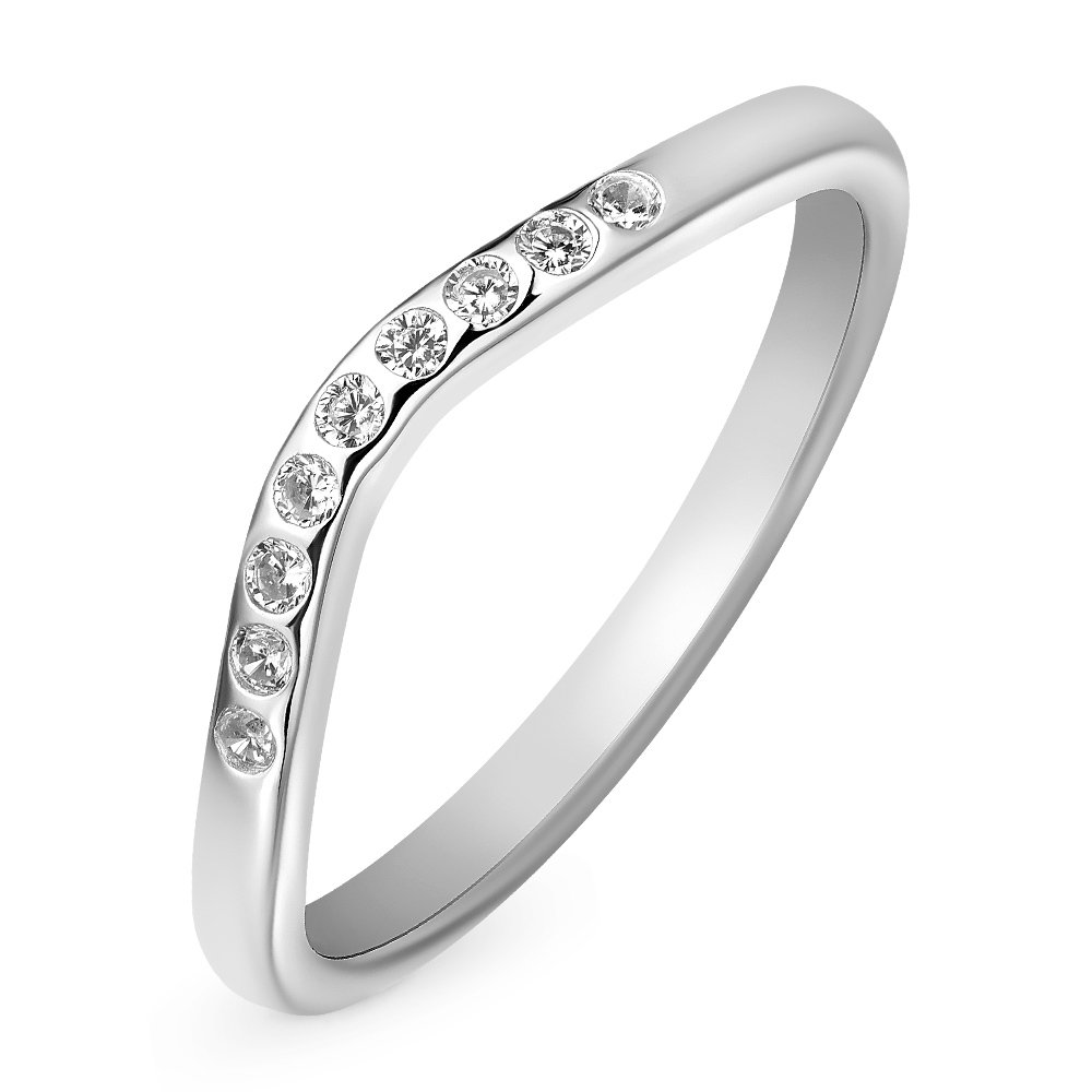 

Кольцо женское из серебра с фианитом 585Gold 701006993, р, 701006993