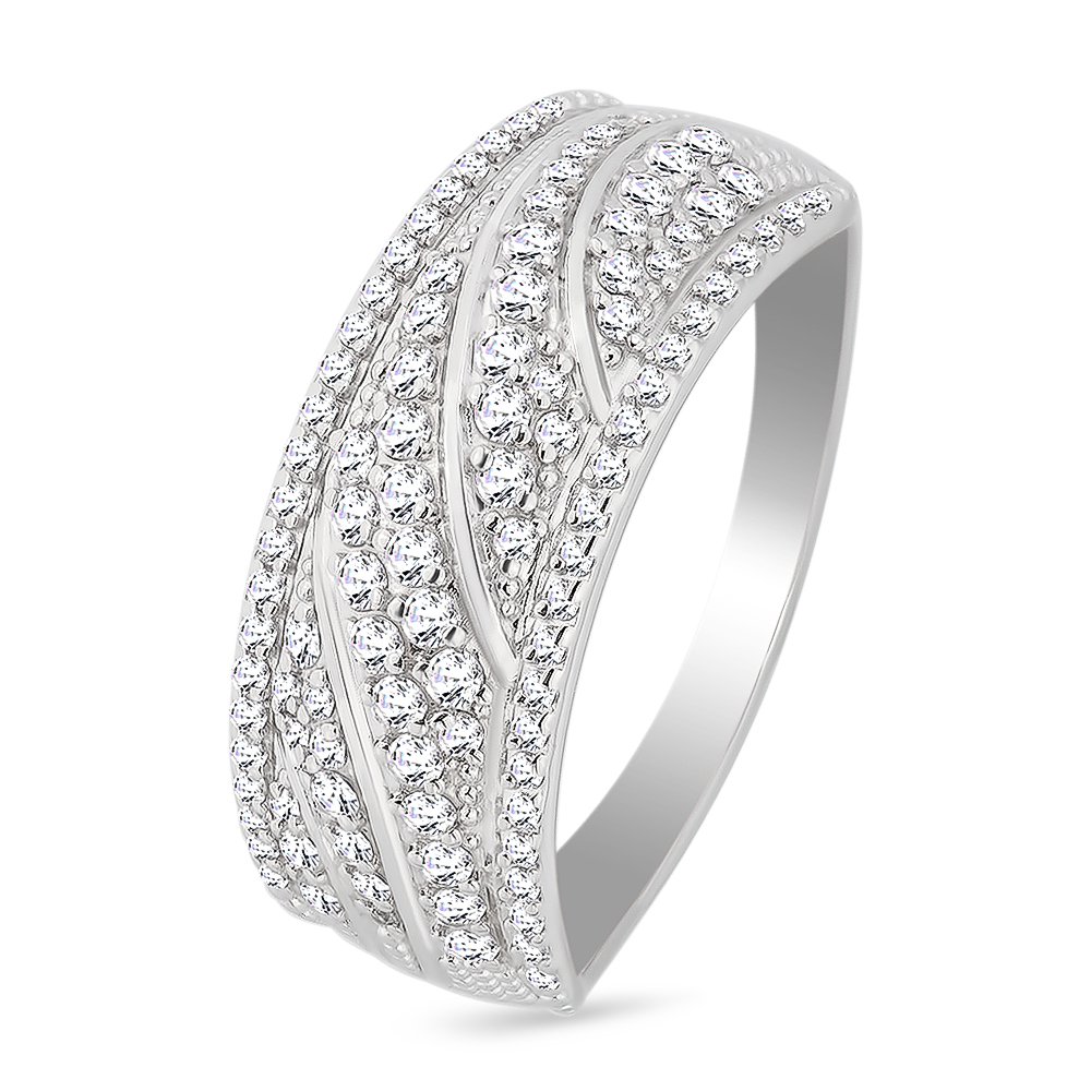 

Кольцо женское из серебра с фианитом 585Gold 701007071, р. 18,5, 701007071