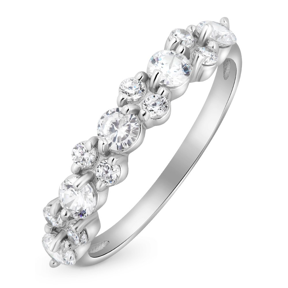 

Кольцо из серебра р.  585Gold 701007070, фианит, 701007070