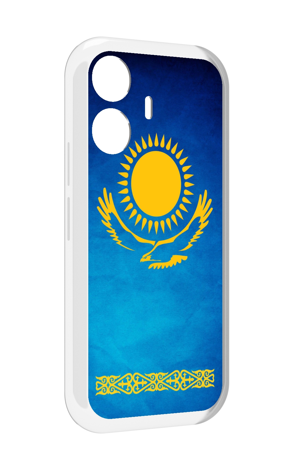 

Чехол MyPads герб и флаг казахстана для Vivo Y77E / Vivo iQOO Z6 Lite, Прозрачный, Tocco