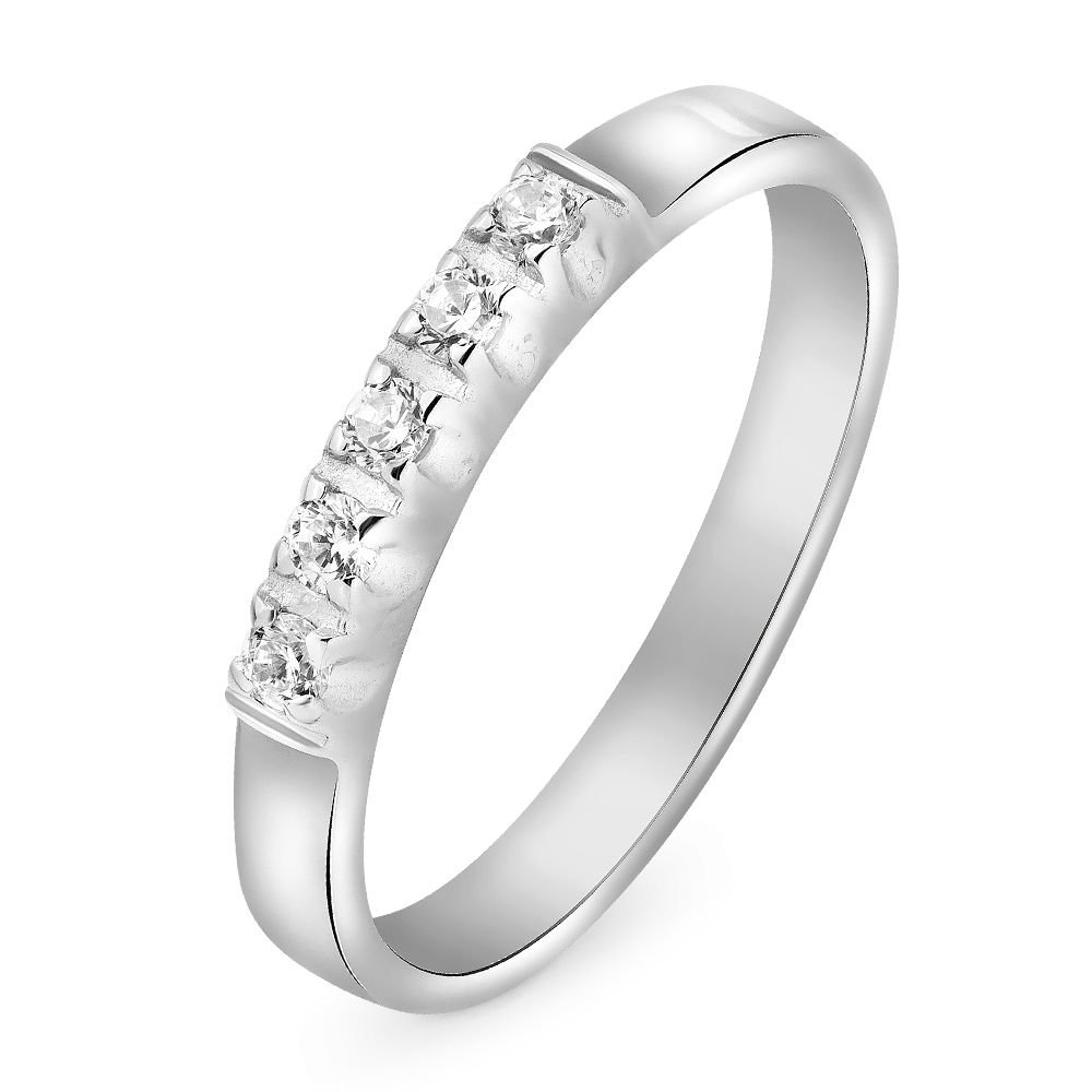 

Кольцо женское из серебра с фианитом 585Gold 701007066, р, 701007066