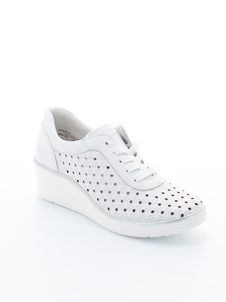 

Полуботинки женские REMONTE R7217-80 белые 40 RU, Белый, R7217-80