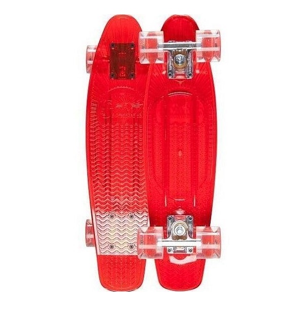 

Лонгборд Sunset Hendrix 56,5х15,2 см, deck red/wheels red, Hendrix