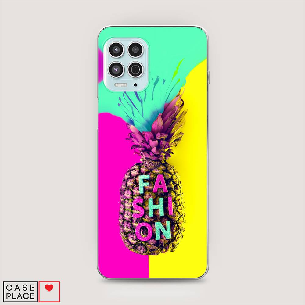 

Чехол Awog на Motorola Moto G100 "Кислотный ананас", Разноцветный, 241650-10