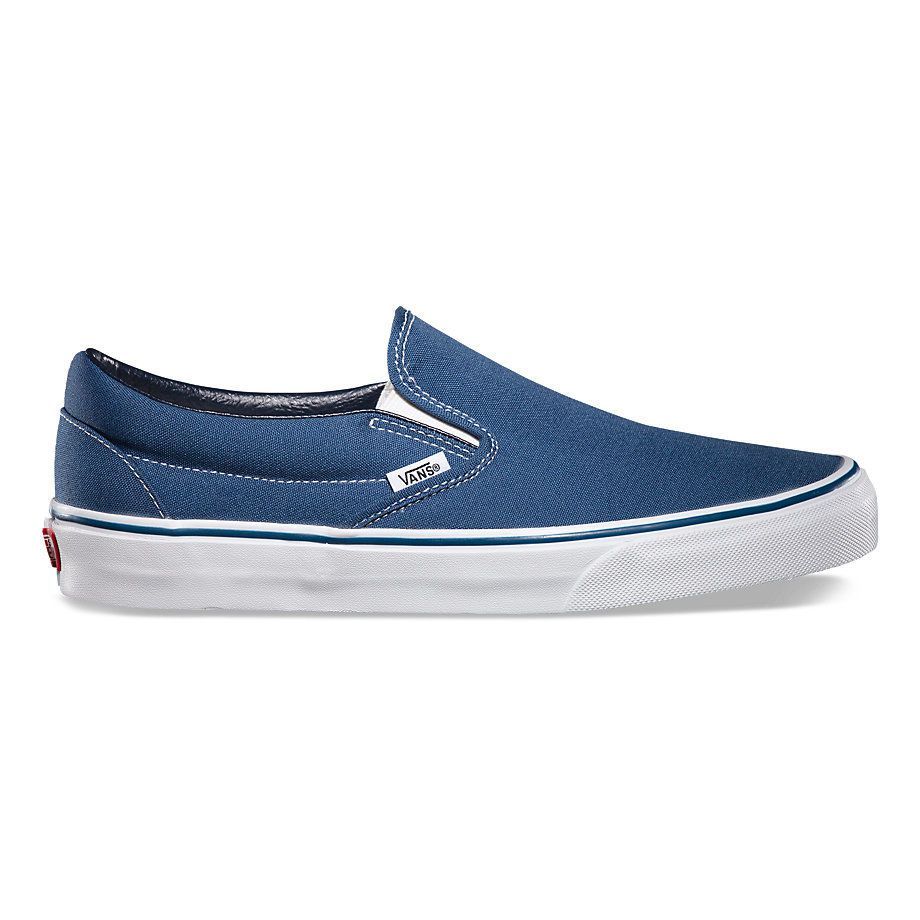 

Слипоны унисекс Vans Classic VEYENVY синие 44.5 EU, VEYENVY