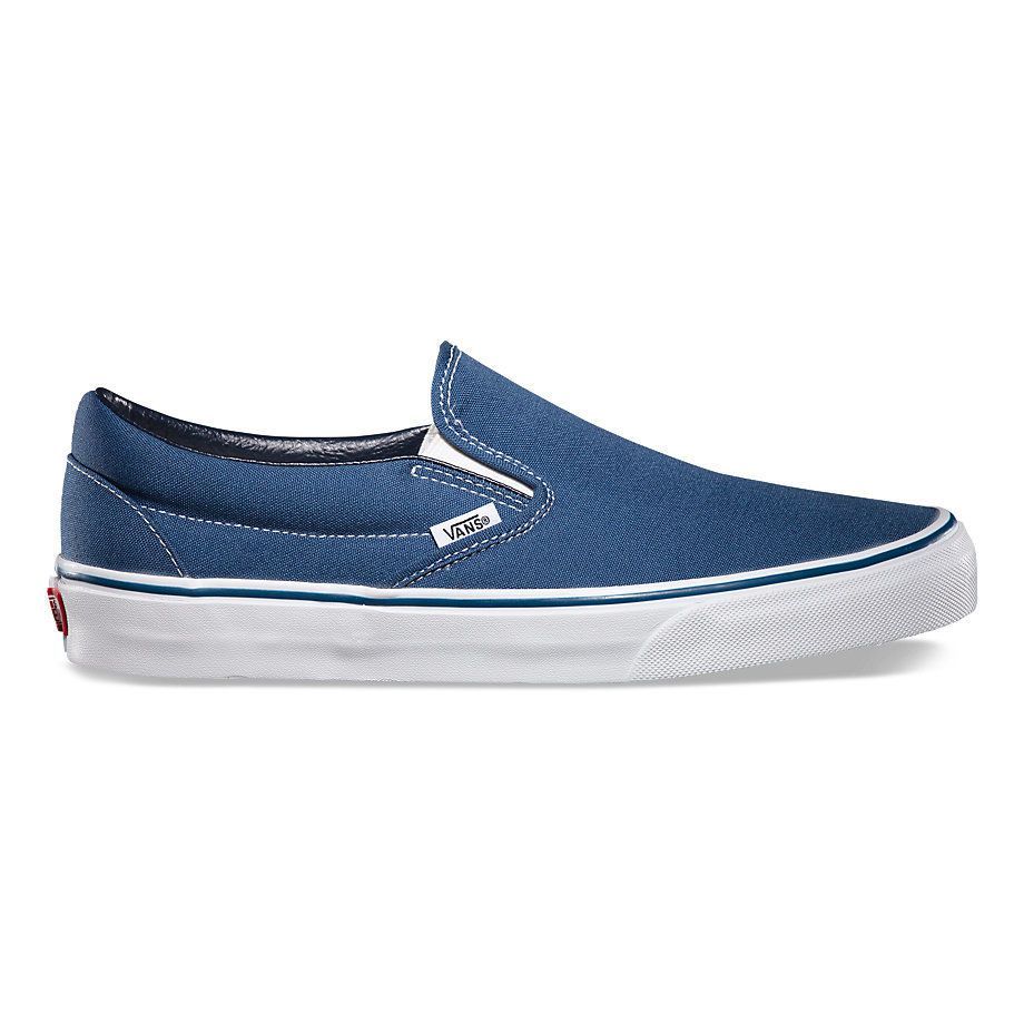 Слипоны унисекс Vans Classic VEYENVY синие 39 EU