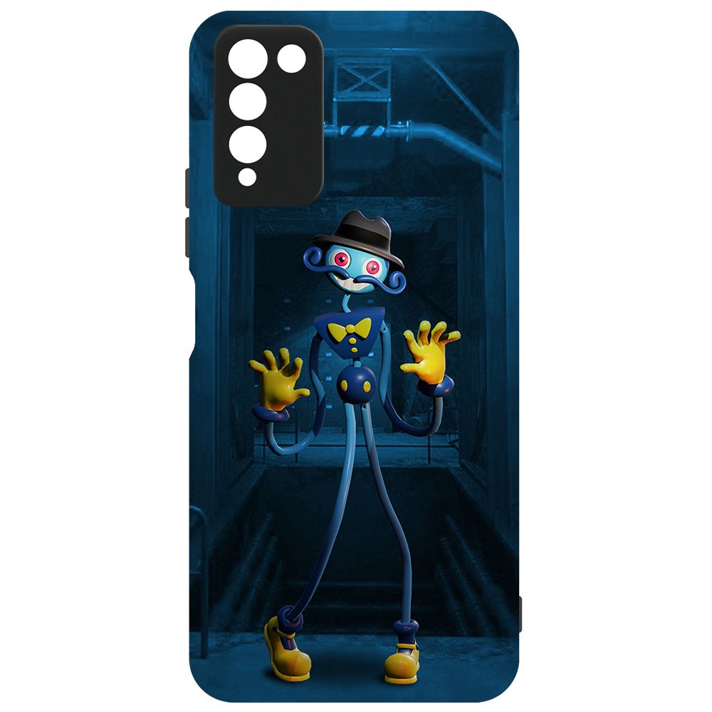 

Чехол-накладка Софт Хаги Ваги - Папа Длинные Ноги для Honor 10X Lite, Черный