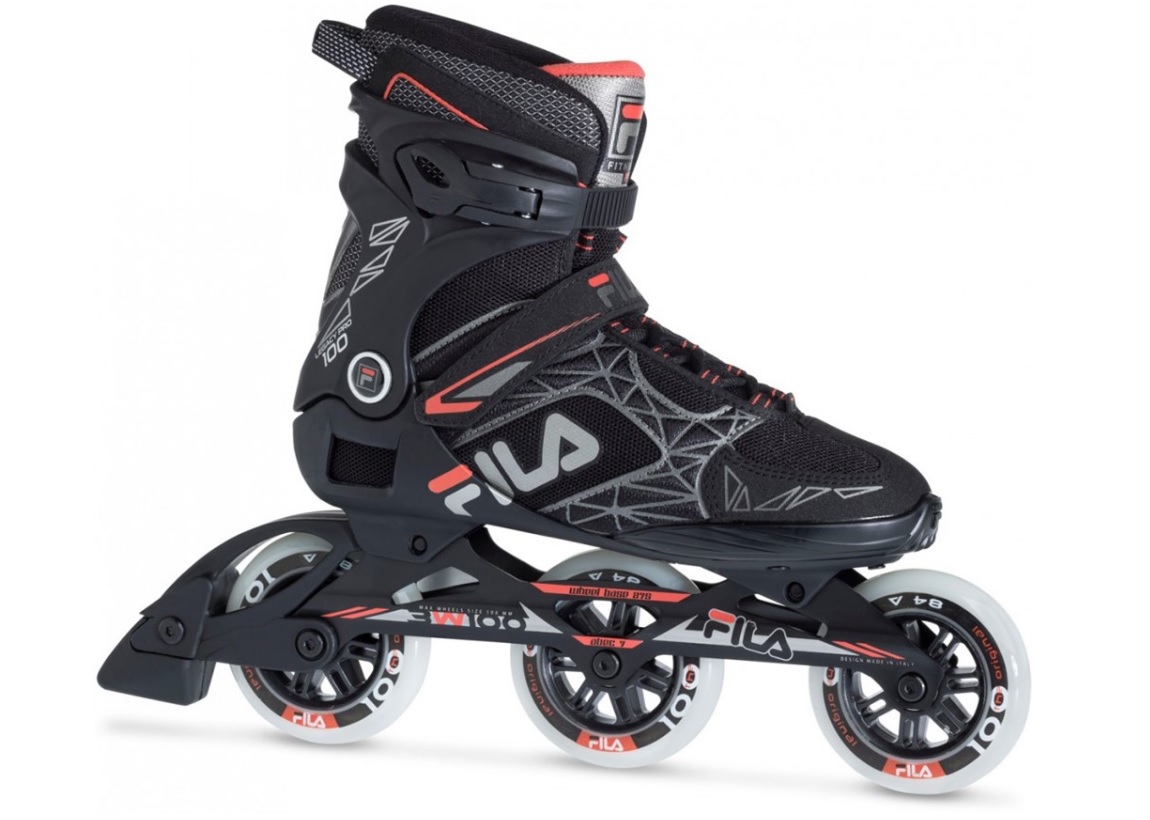 Коньки роликовые FILA LEGACY PRO 100 blackred 40 UK65 17427₽