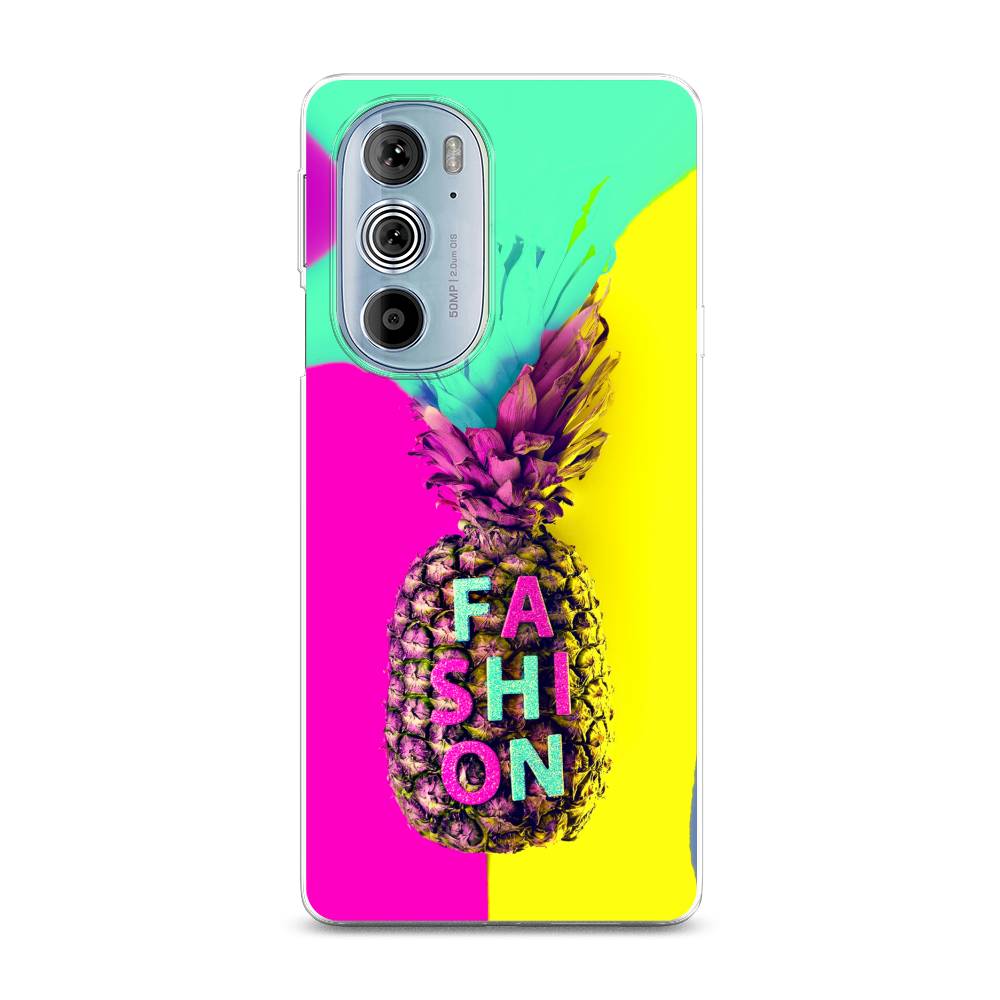 

Чехол Awog на Motorola Edge 30 Pro "Кислотный ананас", Разноцветный, 243350-10